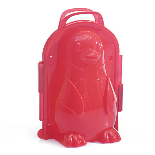 2Pièces Jouet Snow Maker Pingouin Rose, De Jeu D'enfants