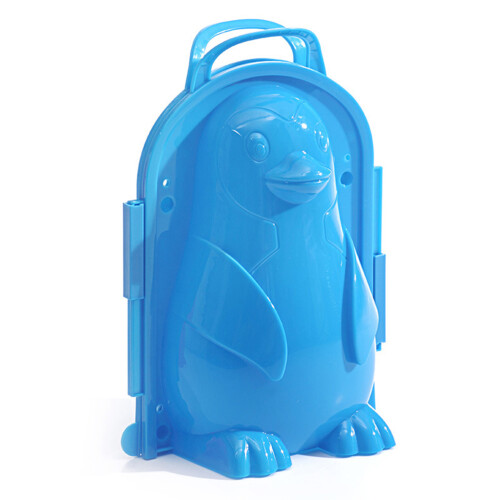 2Pièces Jouet Snow Maker Pingouin Rose, De Jeu D'enfants 2