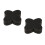 200Pcs Black Chocolate Compartment Paper Trays for Candy Packaging 6