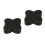 200Pcs Black Chocolate Compartment Paper Trays for Candy Packaging 9