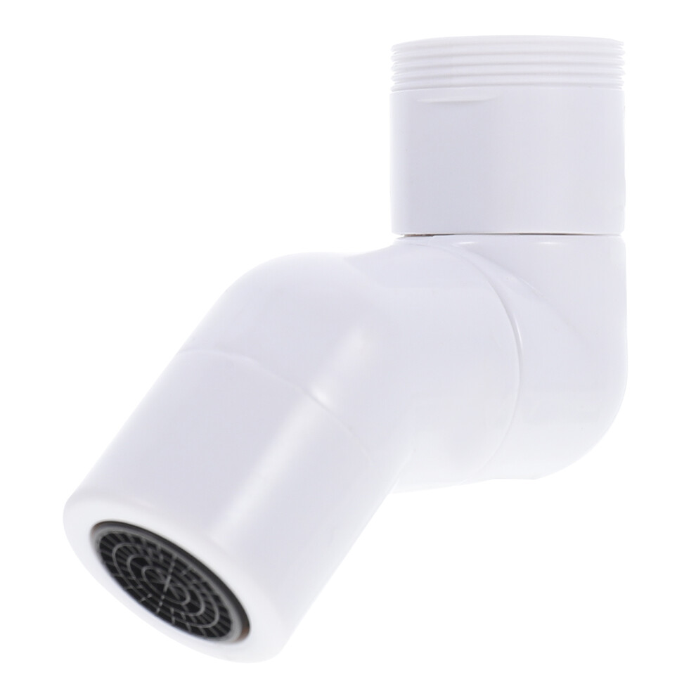 2Pcs Multipurpose White Abs Faucet Bubbler Extender Rotating For Sink 3591263182086