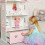 60Pcs Doll Holding Stands Clear Plastic Display Racks for Kids 4