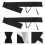 5Pcs Lightweight Black Sword Storage Bag with Comfortable Carry Straps 11