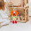 60Pcs Doll Holding Stands Clear Plastic Display Racks for Kids 5