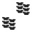 12Pièces T-Shirts Ours Pour En Tissu Souple Durable 6