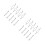 20Pièces Collier Argent Décor Cadeau Enfant 7