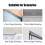 Threshold Strip, Grey PVC Carpet Edging, Cuttable, Self Adhesive (15m/49ft) Ref: 4516 2