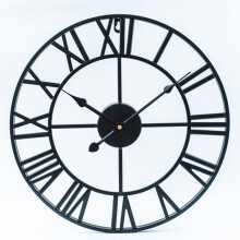 Hand-crafted Rustic Vintage Clock, Silent Operation, Non-Ticking for a Peaceful Ambiance, Decorate Your World with Style and Precision