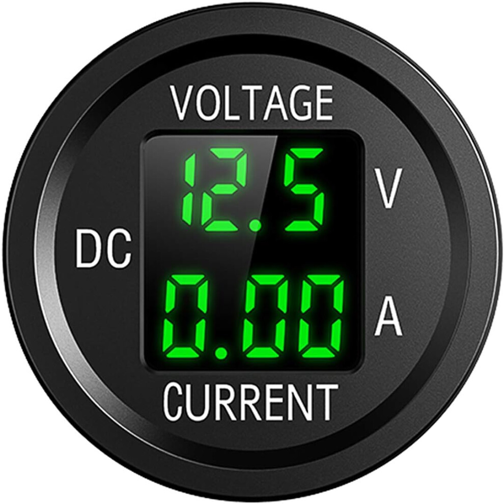 Digital Voltage Gauge, Led Display Voltmeter For Dc Systems, Battery Voltage Monitor With Real-Time Monitoring And Waterproof Design For Car, Truck, B 9775230006443