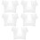 5Pièces Gilet Protection Transpiration Femme Transparent Élastique 9
