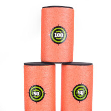 18Pcs Soft Eva Toy Cans for Kids War Game and