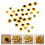 80Pcs Multi Color Push Pins for Wall Resin Office Thumbtacks 11
