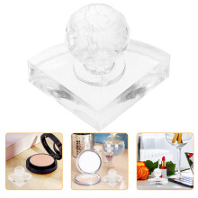 2Pièces Stamper Transparent Cristal Pour Blush Et Fard Pratique