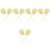 10Pcs Multipurpose Yellow Lollipop Photo Props Foam Plastic 6
