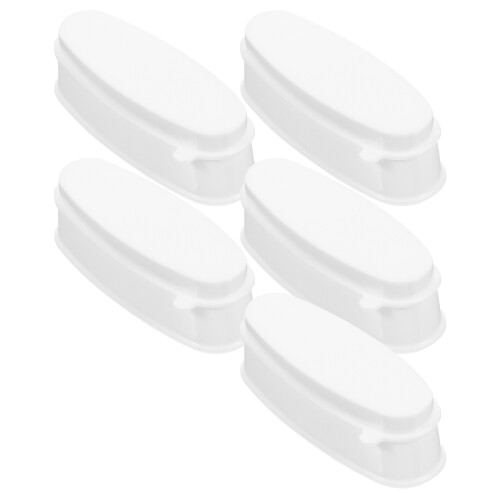 25Pièces Boîte De Stockage Plastique Durable Blanche 1