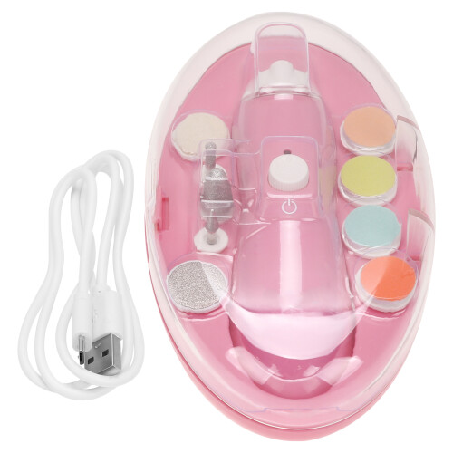 2Ensembles Taille-Ongles Bébé Rose Matériel Premium Usage Simple 1