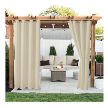 Outdoor Privacy Curtains for Patio Area, Sun Blocking Outdoor Drapes with Thermal Insulation and Energy Saving Features, Grommet Blackout Curtain Pane