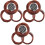 3Sets Brown Copper Bonsai Wire for DIY Tree Training and Plant Support 3