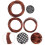 3Sets Brown Copper Bonsai Wire for DIY Tree Training and Plant Support 10