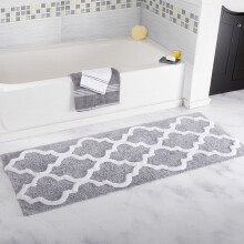 Ensemble de tapis de bain antidérapants pour une sécurité accrue, en microfibre absorbante, lavables en machine, absorbants, lot de 2 pour une