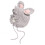 3Pz Cappello Morbido in Per 10