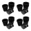 40Pcs Black Plastic Net Cups for Hydroponic Planting and Transplanting 5