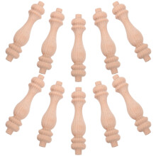40Pz Elementi in Legno Khaki Per Decorazione Scale E Arredi