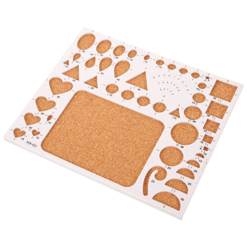 2Pz Set Template Quilling Carta Strumenti Precisi Per DIY 2