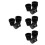 40Pcs Black Plastic Net Cups for Hydroponic Planting and Transplanting 4