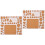 2Pz Set Template Quilling Carta Strumenti Precisi Per DIY 6
