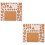 2Pz Set Template Quilling Carta Strumenti Precisi Per DIY 8