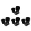 40Pcs Black Plastic Net Cups for Hydroponic Planting and Transplanting 6