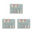 3Pcs Multi Car Cards Holder Portable Driver License Sleeve 8