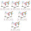 66Pz Clips Colorate Per Donne Con Design E Alla Moda 10