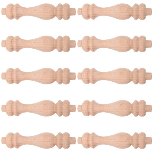 40Pz Elementi in Legno Khaki Per Decorazione Scale E Arredi 2