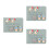 3Pcs Multi Car Cards Holder Portable Driver License Sleeve 7