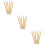 18Pz in Bamboo Beige Per Bambini, Eternamente Pratiche 11