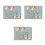3Pcs Multi Car Cards Holder Portable Driver License Sleeve 3