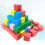 200Pièces Petits Cubes En Bois Colorés Pour Bricolage Durable 11