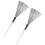 3Paires Balais Drum Acier Carbone Bois Érable Portable 2
