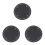 3Pcs Round Black PU Bag Bottom Base Durable Pad for Handmade Bag DIY 2