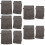 15Pcs Grey Microfiber Face Cleaning Gloves Reusable Makeup Mitts 11