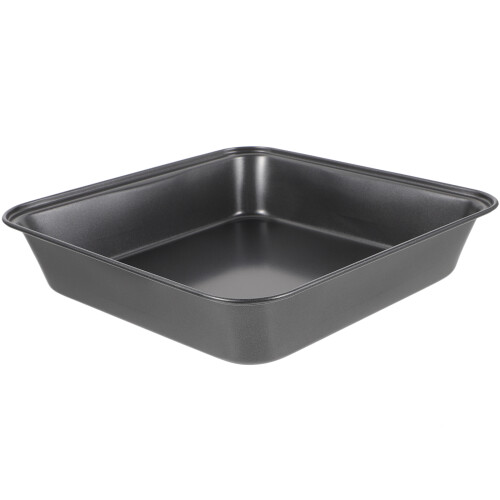 3Pcs Multipurpose Black Steel Pizza Baking Tray Set for Oven Use 1