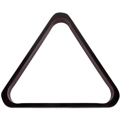 3Pcs Durable Wood Snooker Balls Frame Black Billiard Triangle Rack