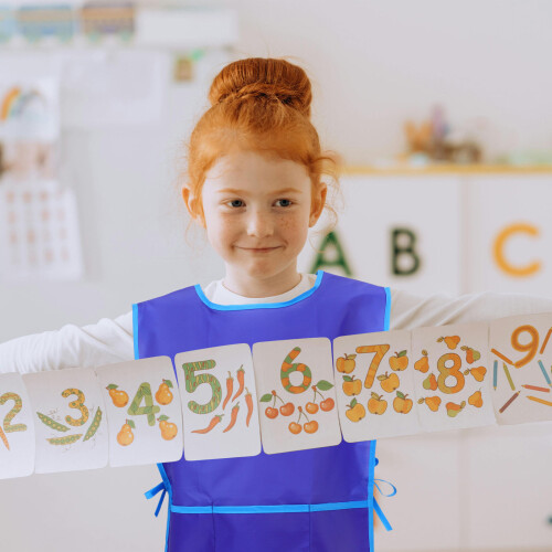 8Pz Grembiuli Bambini Per in Nylon Colorati E Impermeabili 2