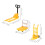 6Set Mini Carrello Elevatore in Per Ragazzi 2