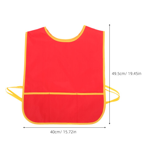 8Pz Grembiuli Bambini Per in Nylon Colorati E Impermeabili 1