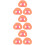 9Pcs Durable Pink Pig Nose Mask Elastic Strap for Party Use 8
