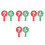 8Pz Palette Votazione Portatile 8
