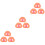 9Pcs Durable Pink Pig Nose Mask Elastic Strap for Party Use 5